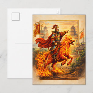 Chinese Year of Horse 2026 Celebrations Holiday Postcard