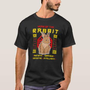 Chinese Year of Rabbit 2023 Chinese Aesthetic Prem T-Shirt