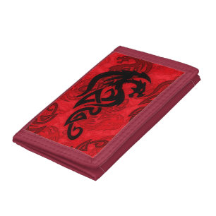 Chinese Year of the Dragon Art Tri-fold Wallet