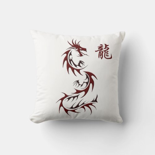 Chinese Year of the Dragon Asian Dragon Pillow