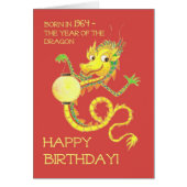 Chinese Year of the Dragon Birthday 1964 (Front)