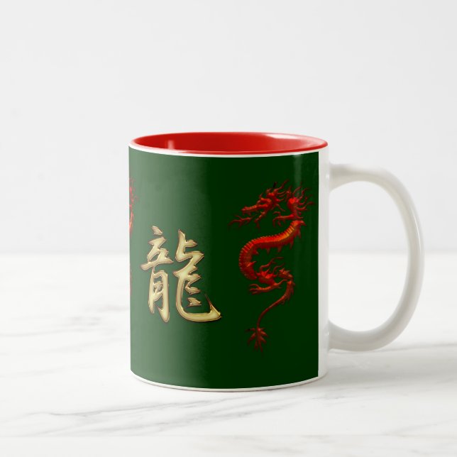 Chinese Year of the Dragon Designer Mug (Right)