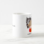 Chinese Year of the Ox | Custom Year & Name Gift Coffee Mug (Center)