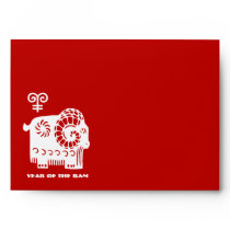 Chinese Year of the Ram / Sheep Red Envelopes