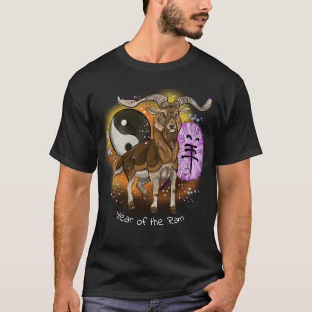 Chinese Year of the Ram T-Shirt (Front)