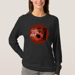 Chinese Year of the Rat - Bamboo Art T-Shirt