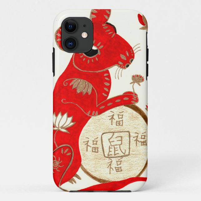 Chinese Year of The Rat iPhone 5/5s Case (Back)