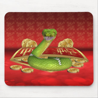 Chinese Year Of The Snake Mouse pad, mouse mat