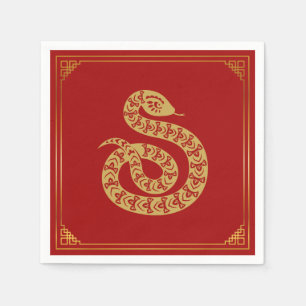 Chinese Year of the Snake Napkins