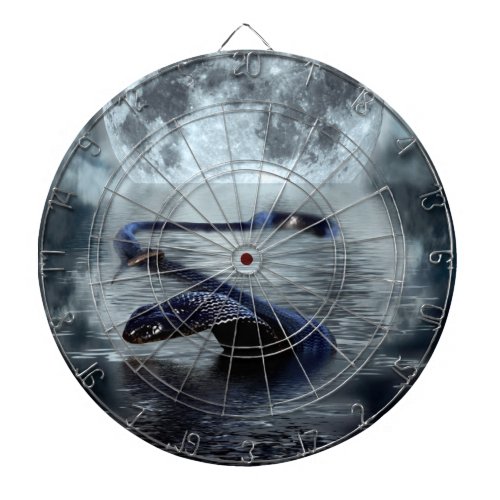 Chinese Year of the Snake Water Snake Black Snake Dart Board