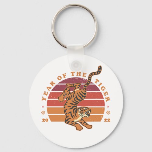 Chinese Year of the Tiger 2022 Keychains