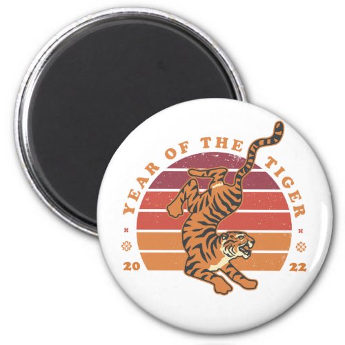 Chinese Year of the Tiger 2022 Magnets