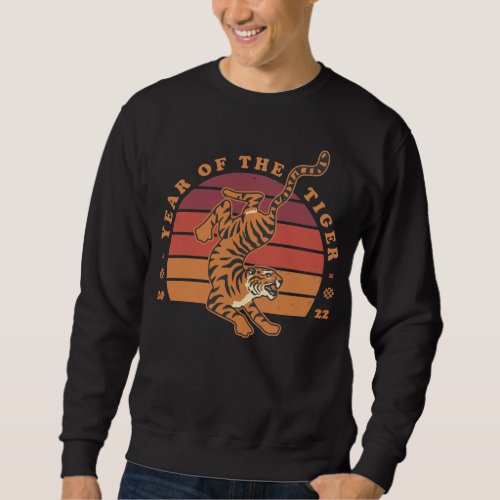 Chinese Year of the Tiger 2022 Mens Sweatshirts