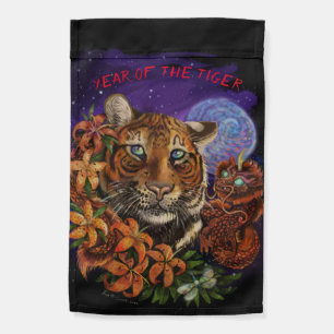 Chinese Year of the Tiger 2022 New Art Garden Flag