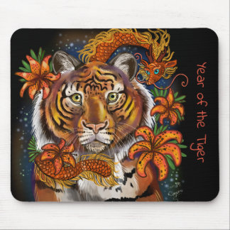 Chinese Year of the Tiger Mouse Pad