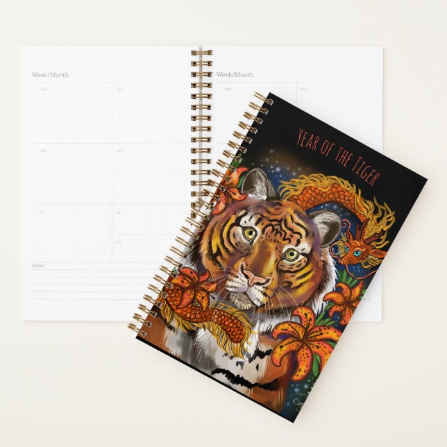 Chinese Year of the Tiger Planner (Display)