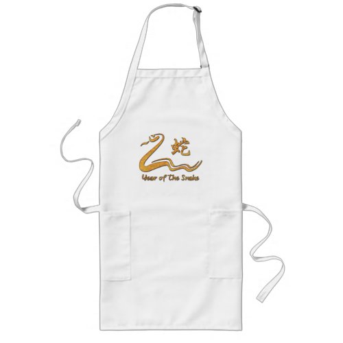 Chinese Year of The Wood Snake 1965 Long Apron