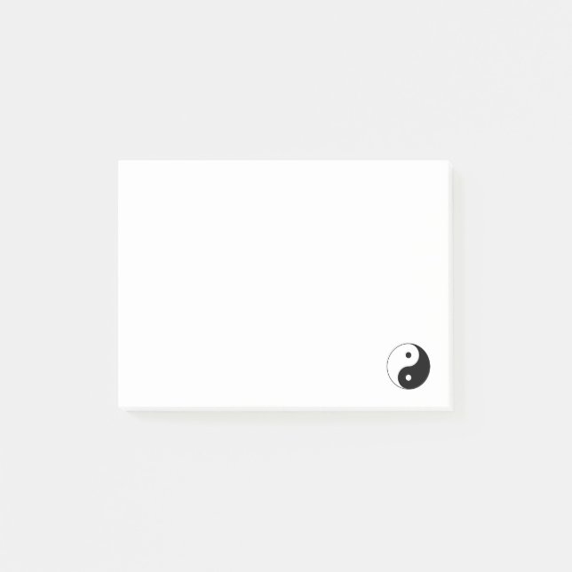 Chinese Yin Tang Sign Symbol Post-it® Notes (Front)