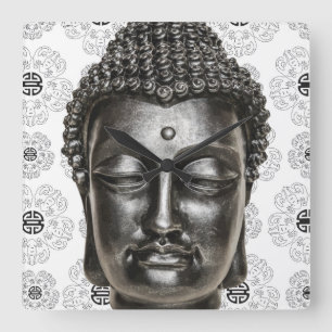 Chinese Zen Buddha Wall Clock