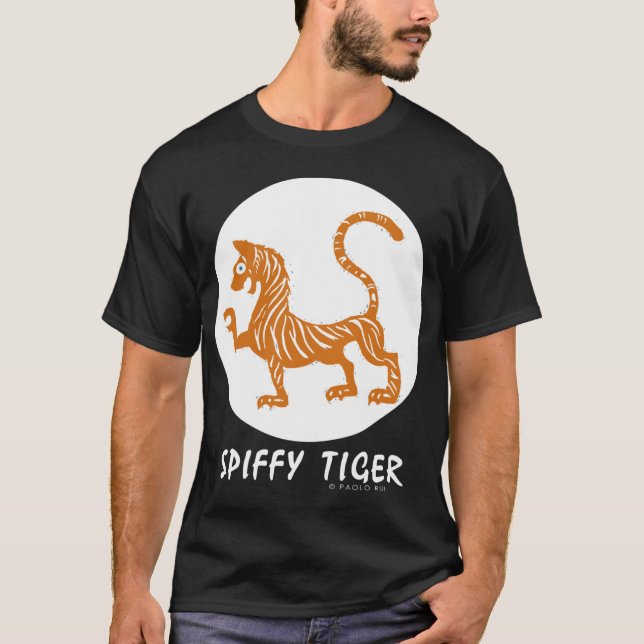 Chinese Zodiac 3 Spiffyiger 1 T-Shirt (Front)