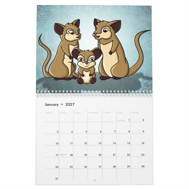 Chinese Zodiac Calendar 2012 (Jan 2027)