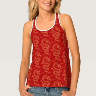Chinese Zodiac Dragon, happy new year Tank Top