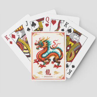 Chinese Zodiac Dragon Playing Cards