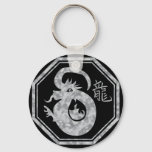 Chinese Zodiac Dragon Sign Keychain at Zazzle