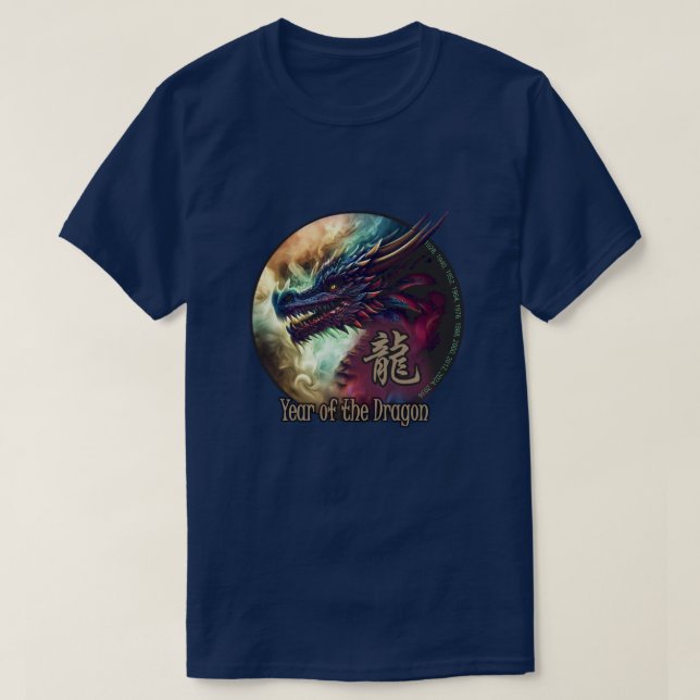 Chinese Zodiac "Dragon" T-Shirt (Design Front)