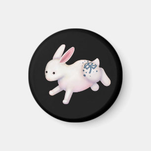 Chinese Zodiac Rabbit Cute Astrology Sign Magnet