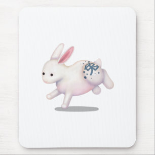 Chinese Zodiac Rabbit Cute Astrology Sign Mouse Pad