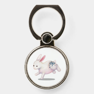 Chinese Zodiac Rabbit Cute Astrology Sign Phone Ring Stand