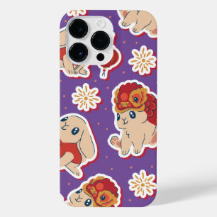 Chinese Zodiac Rabbit iPhone 14 Pro Max Case