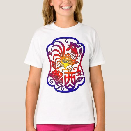 Chinese Zodiac Rooster T-shirt