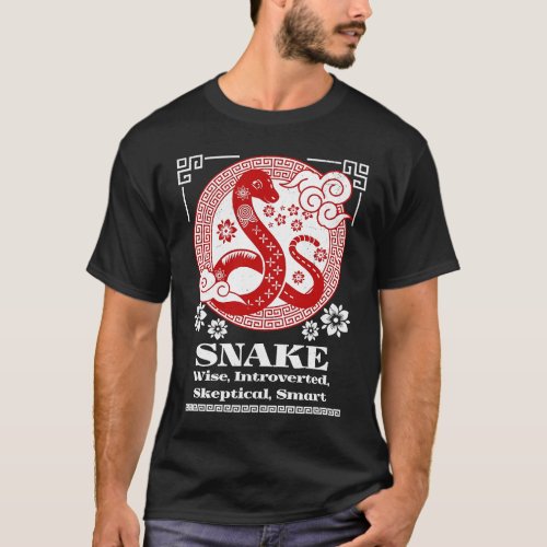 Chinese Zodiac Snake Personality T_Shirt