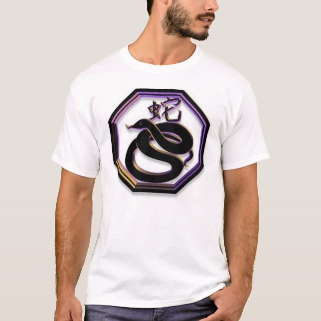Chinese Zodiac ~ Snake T-Shirt (Front)