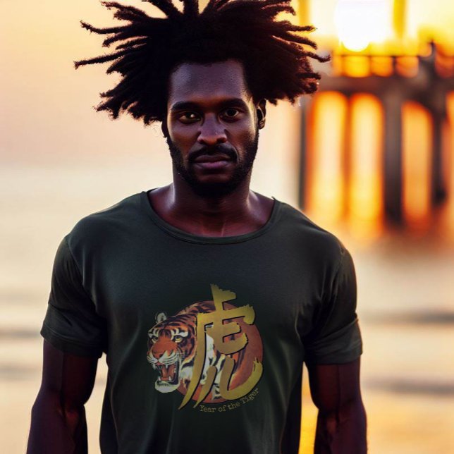 Chinese Zodiac "Tiger" T-Shirt (Creator Uploaded)