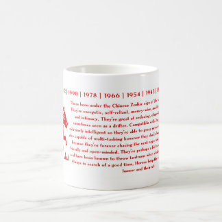 CHINESE ZODIAC YEAR OF THE HORSE COFFEE MUG