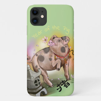Chinese Zodiac Year of the Pig iPhone 11 Case