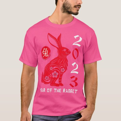 Chinese Zodiac Year of the Rabbit Chinese New Year T_Shirt