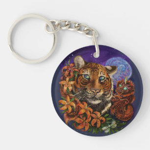 Chinese zodiac year of the Tiger 2022 New Art Keychain
