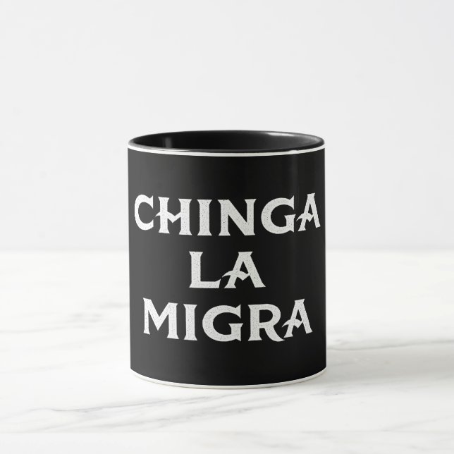 Chinga LA Migra Mug (Center)
