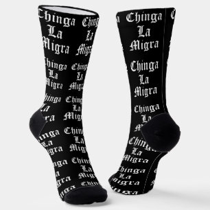 Chinga LA Migra Socks