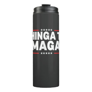 Chinga Tu MAGA Statement Thermal Tumbler