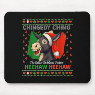 Chingedy Ching Dominick The Italian Christmas Xmas Mouse Pad