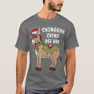 Chingedy Ching Hee Haw Apparel Merry Christmas Fun T-Shirt