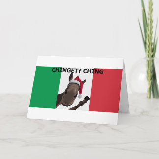 chingety ching holiday card