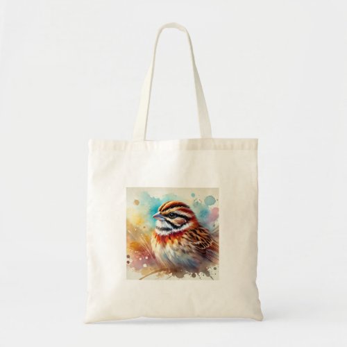 Chingolo campestre 250624AREF113 _ Watercolor Tote Bag