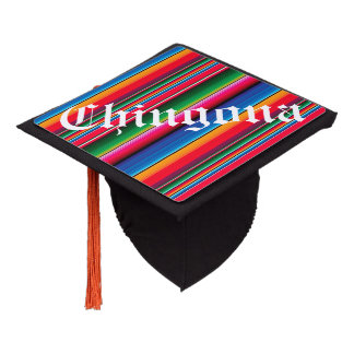 Chingona graduation cap top/ tassel topper
