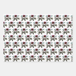 Chingona, La Jefa, No Estes Chingando, set of 3 Wrapping Paper Sheets